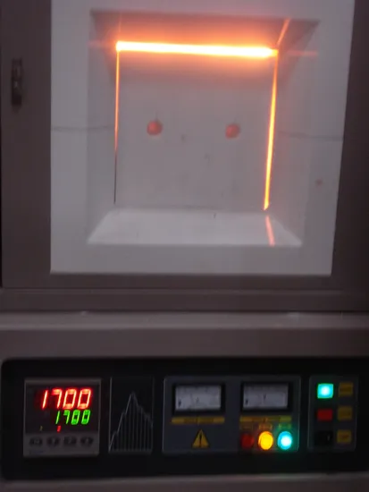 1700°C High-Temperature Electric Heat Treatment Muffle Furnace